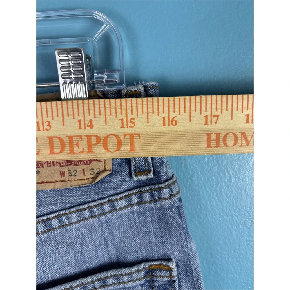 Levi's 505 Y2K Jeans Line Fade 32x32 Made in Columbia